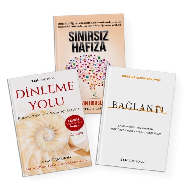 Zen Editions Kişisel Dönüşüm Seti (Dinleme Yolu-Sınırsız Hafıza-Bağlantı)