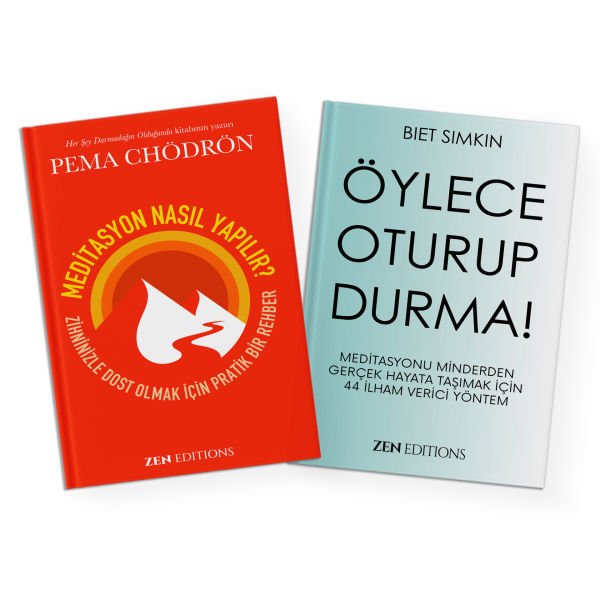 Zen Editions Meditatif Hayat Seti (Meditasyon Nasıl Yapılır? - Öylece Oturup Durma)